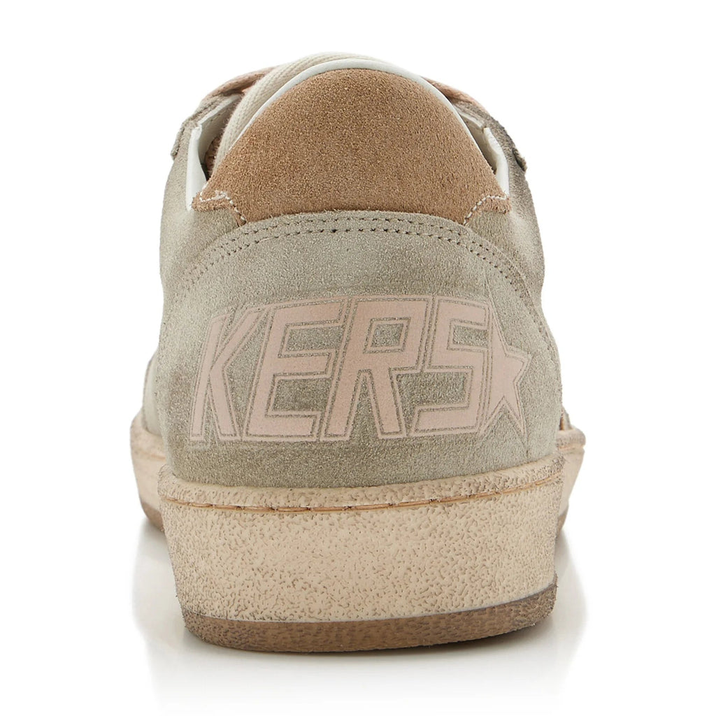 Golden Goose Ballstar Suede Sneakers neutral Beige and Brown