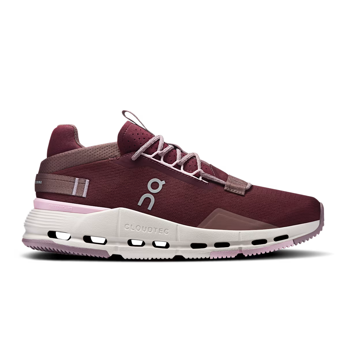 On Running Cloudnova 2 Maroon Peony