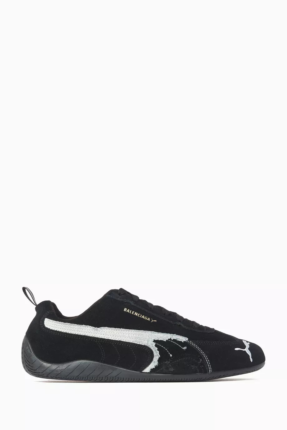 Balenciaga x Puma Speedcat Suede 'Black White'