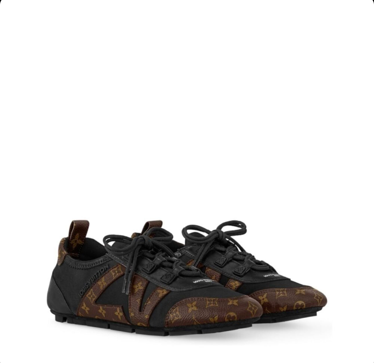 Louis Vuitton LV Sneakerina Monogram Black