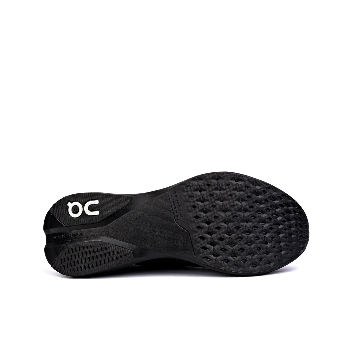 On Running CloudBoom Strike LS Black Sneaker with Grey Touch