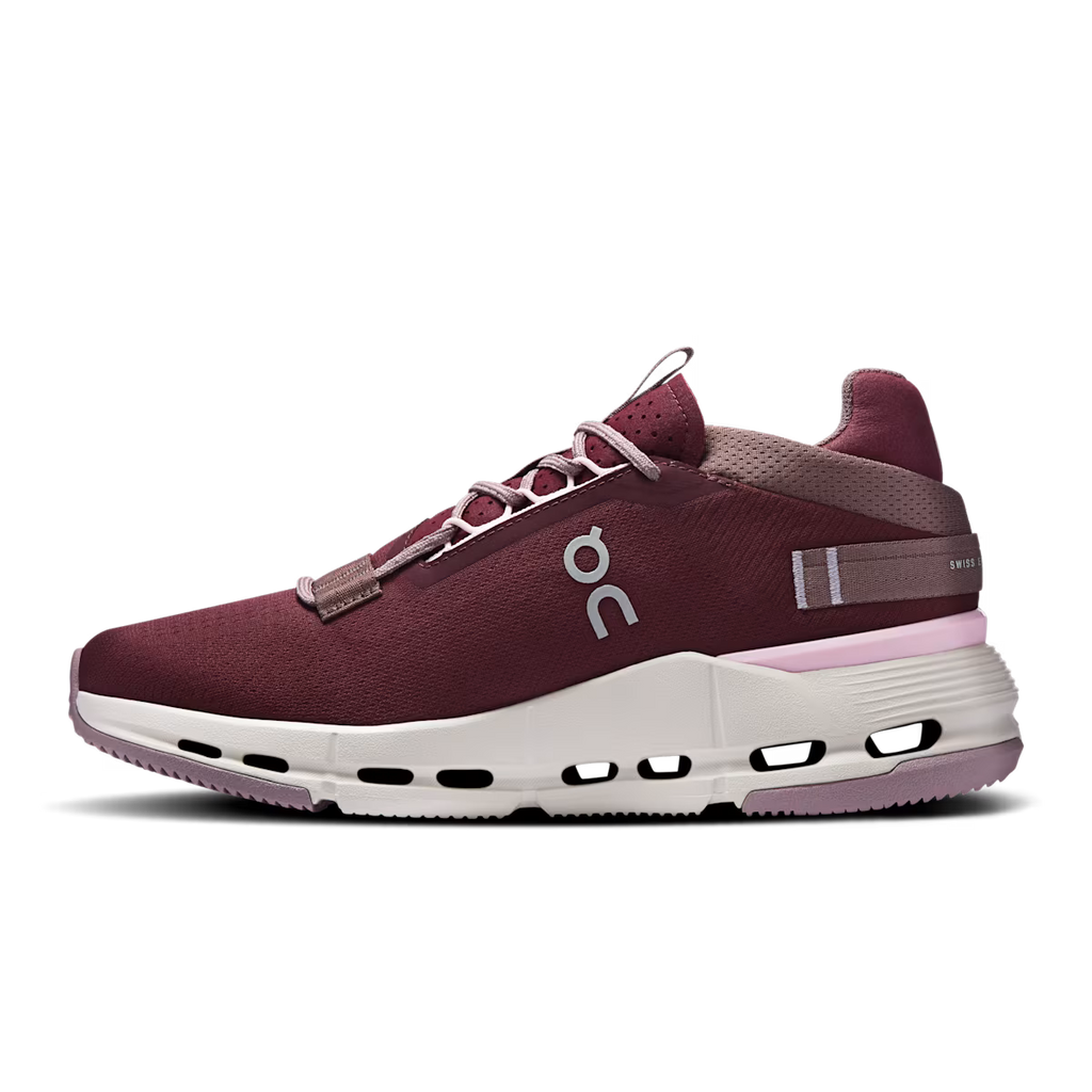 On Running Cloudnova 2 Maroon Peony