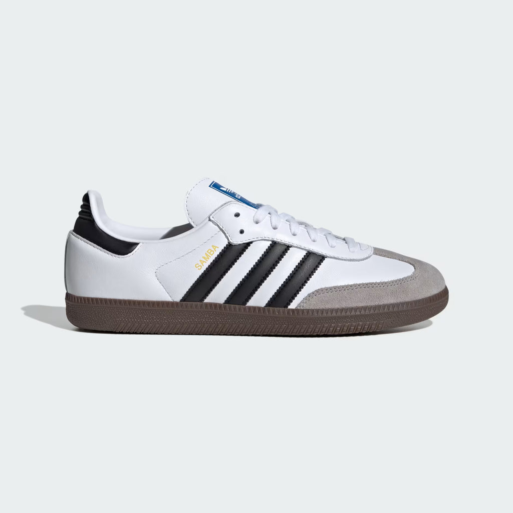 Womens adidas Samba ADV Black White GUM Skate Shoes