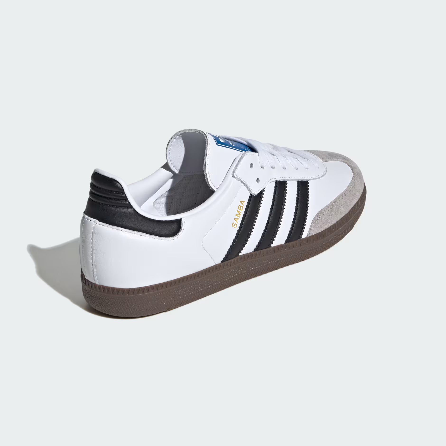 Womens adidas Samba ADV Black White GUM Skate Shoes