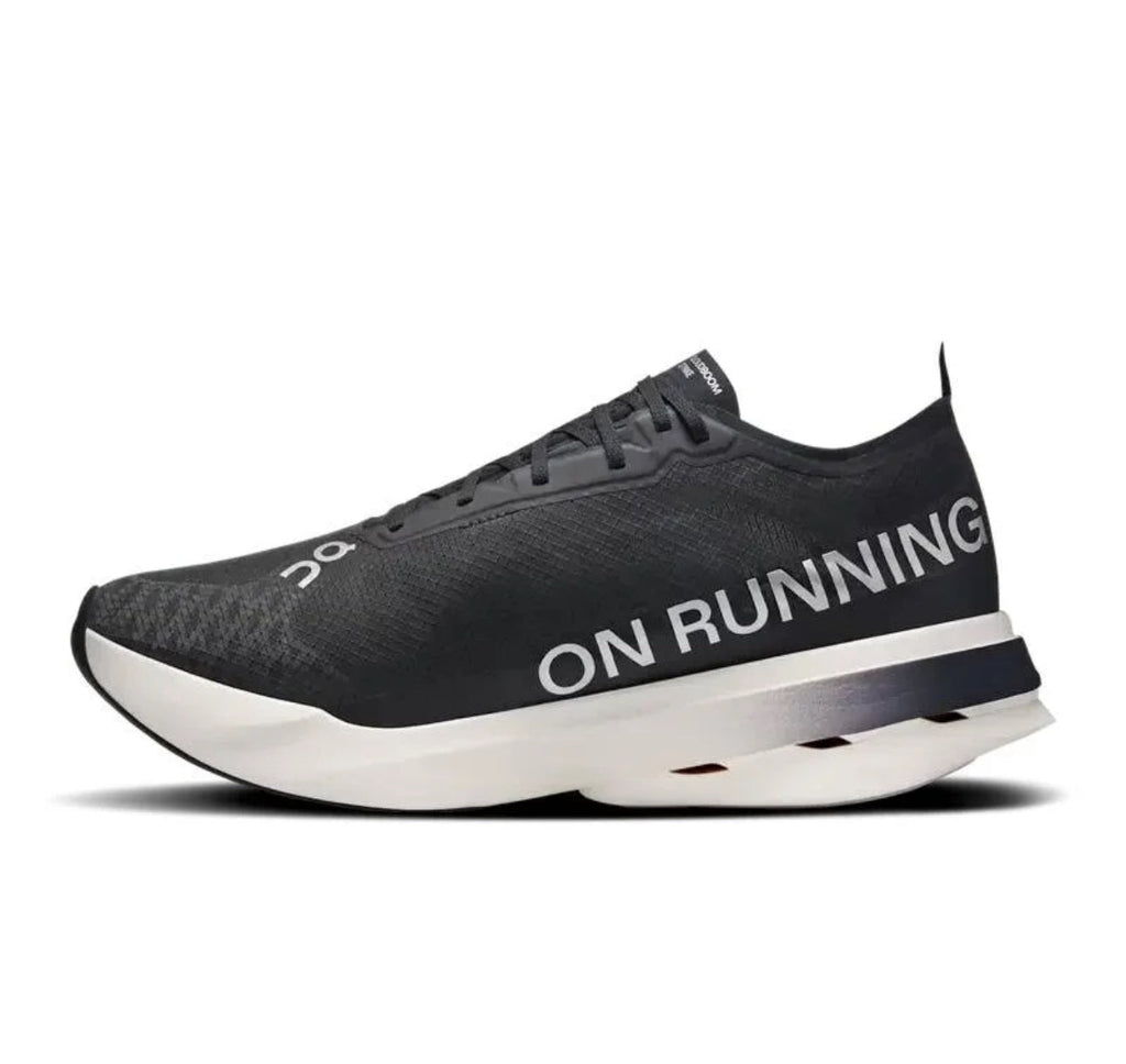 On Running Cloudboom Strike Black White