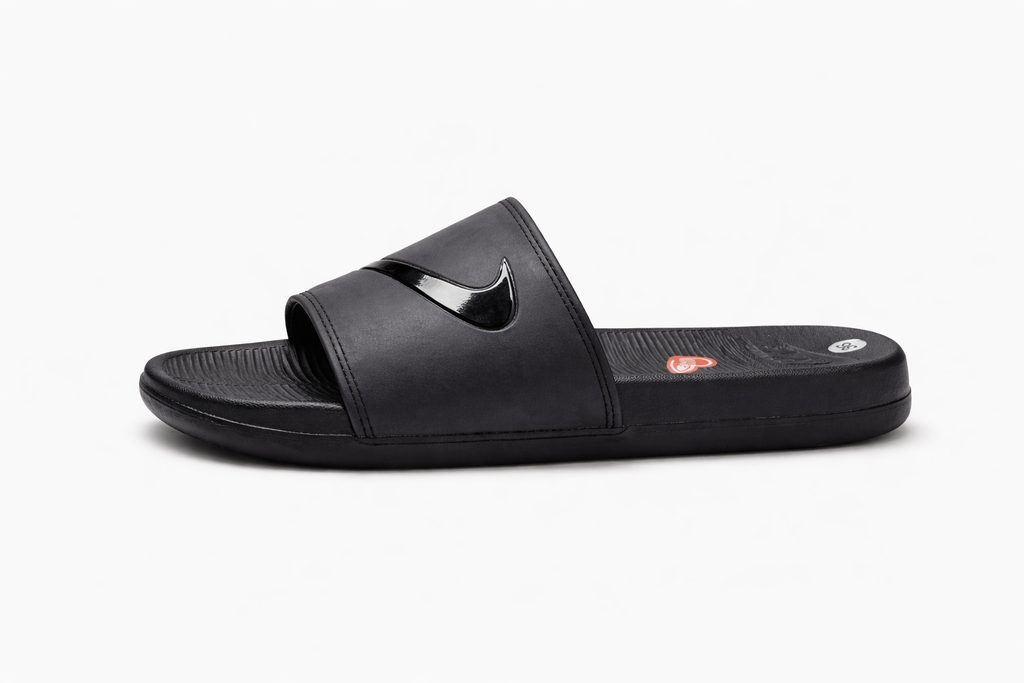Nike Kawa Younger/Older black Slides Nike