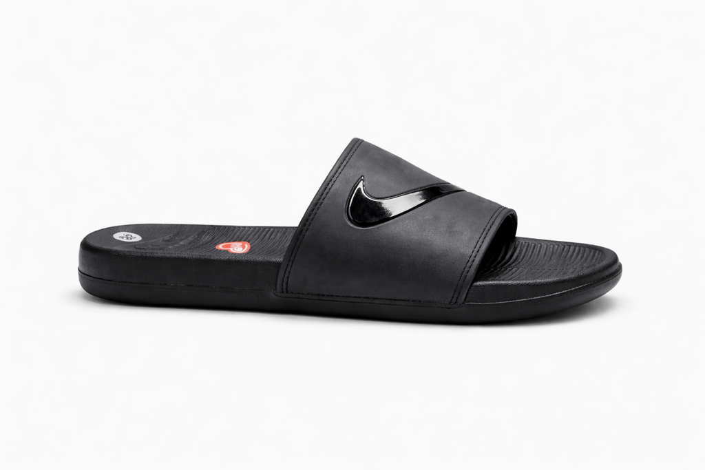 Nike Kawa Younger/Older black Slides Nike