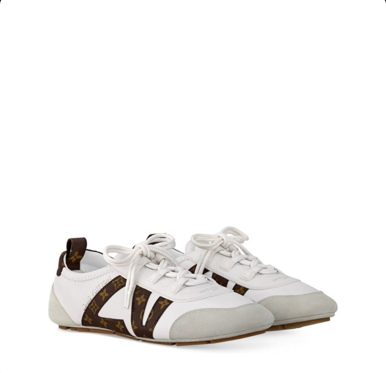Louis Vuitton LV Sneakerina White