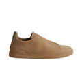 Zegna Triple Stitch Second Skin French Beige sneakers