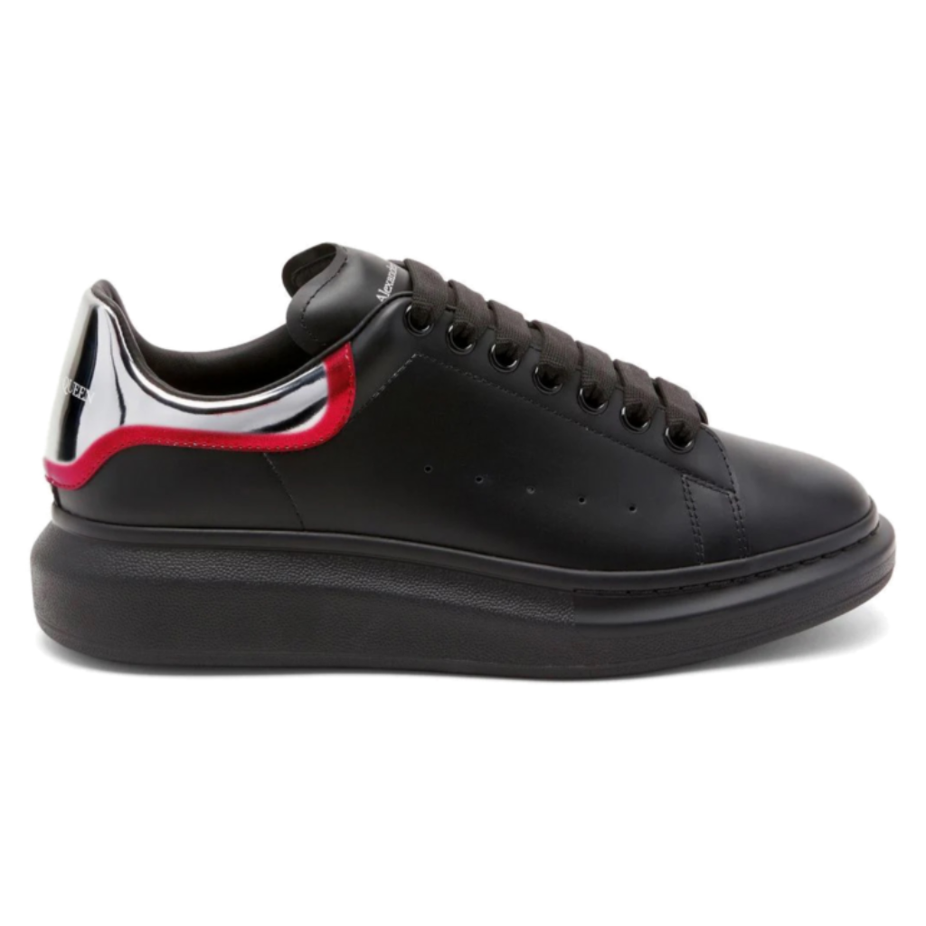 Alexander Mcqueen Oversized – Black Silver Multi