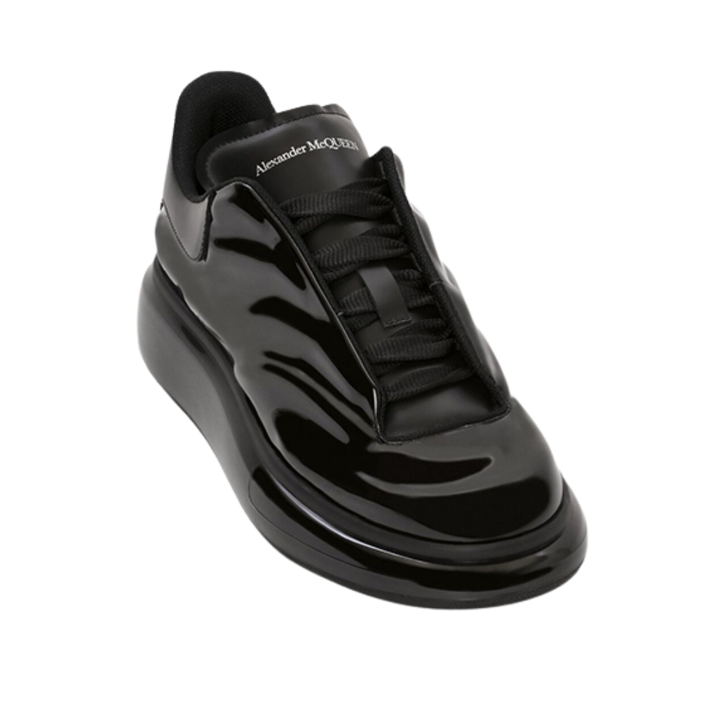 Sale Alexander Mcqueen Oversized – Black Lux Gloss