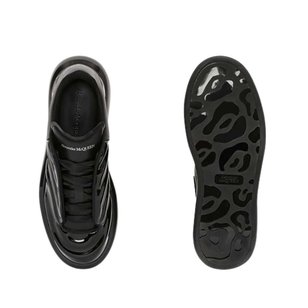 Sale Alexander Mcqueen Oversized – Black Lux Gloss