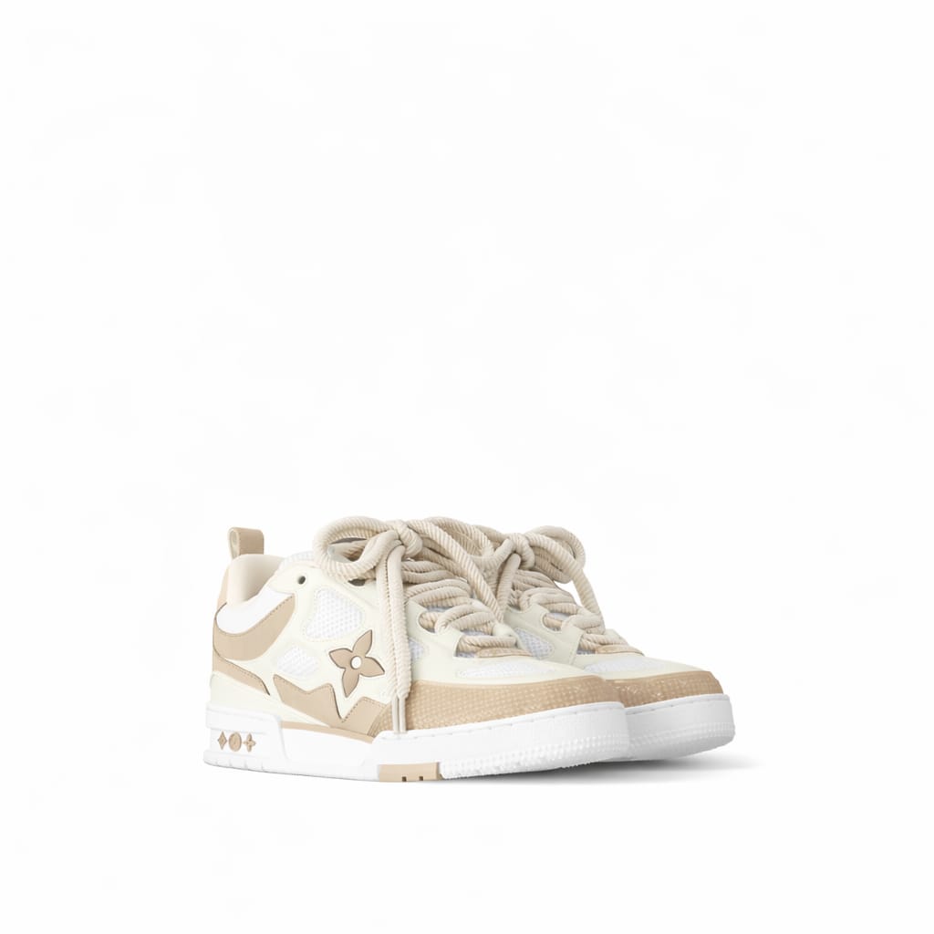 Louis Vuitton LV Skate Sneaker Beige White