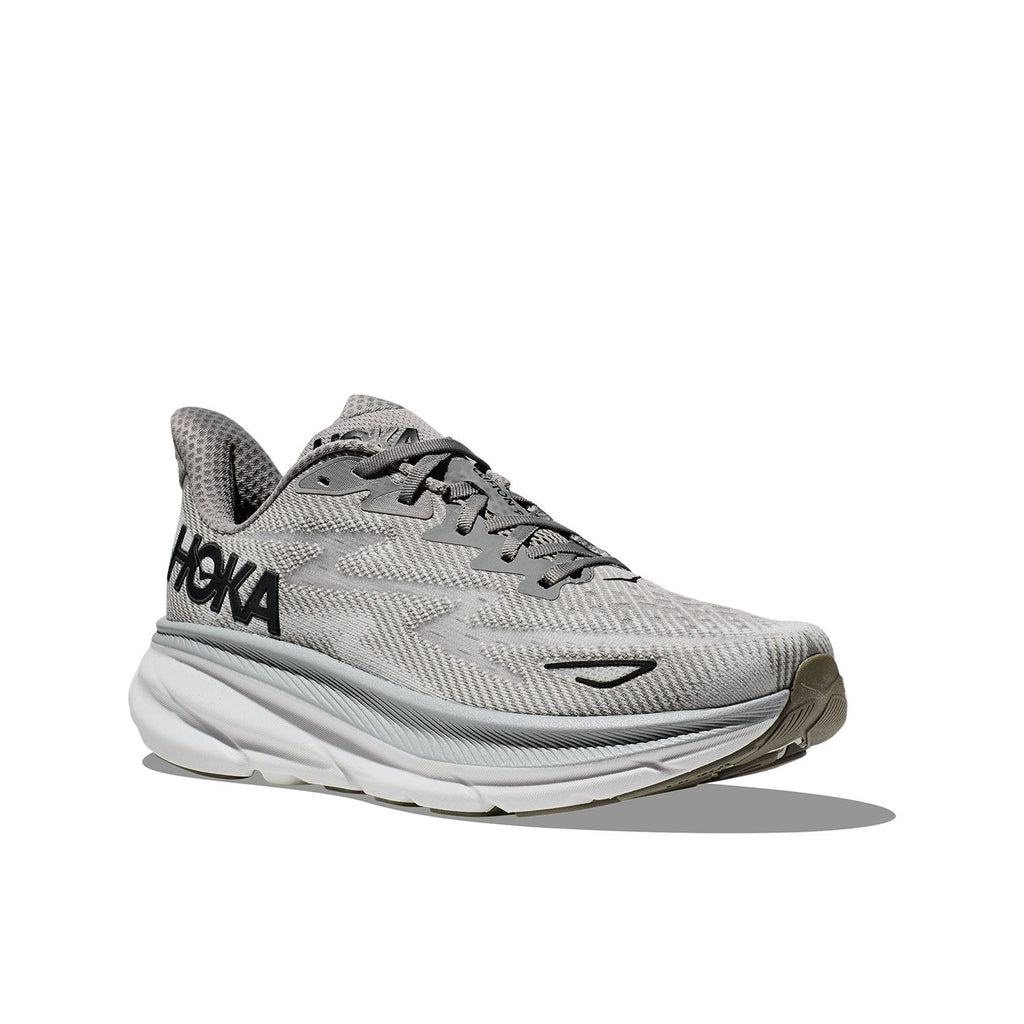hoka clifton 9 kids harbo mist black