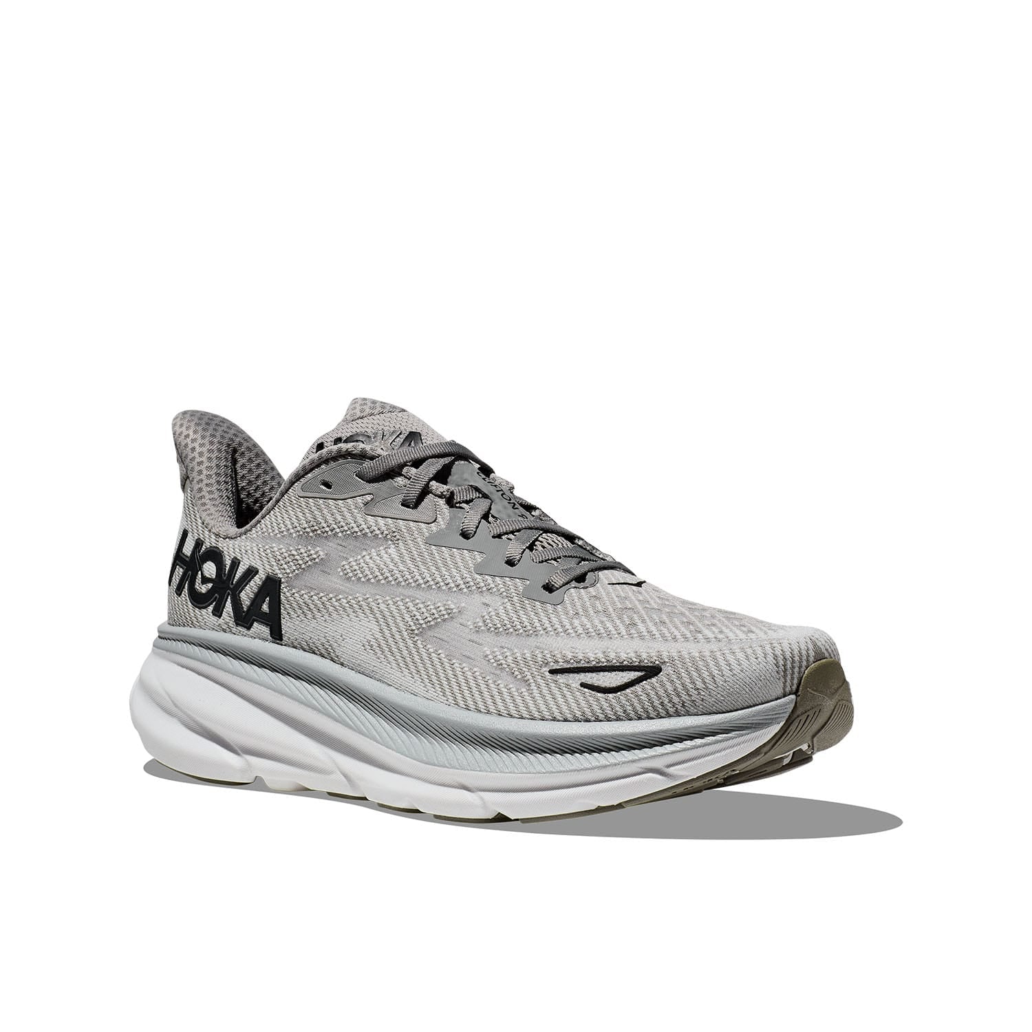 hoka clifton 9 kids harbo mist black