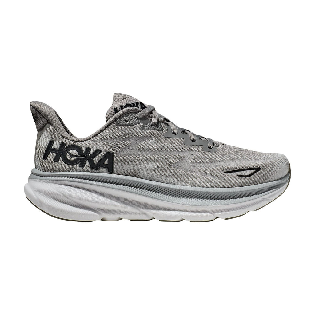 hoka clifton 9 kids harbo mist black