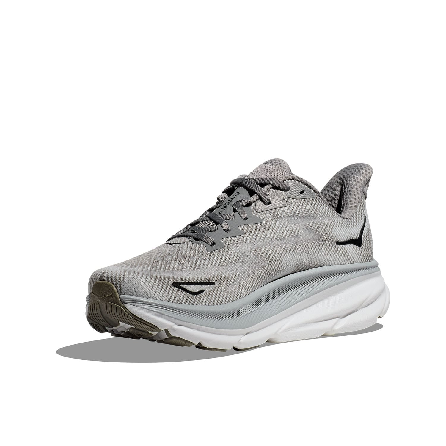hoka clifton 9 kids harbo mist black