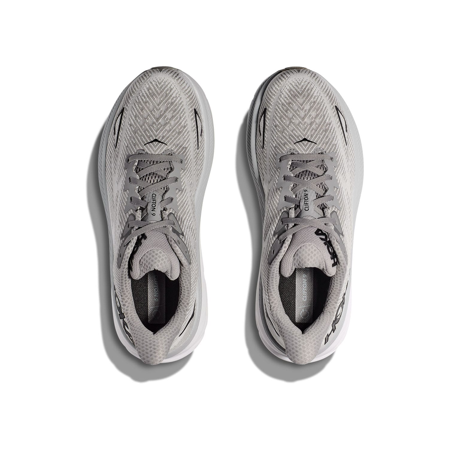 hoka clifton 9 kids harbo mist black