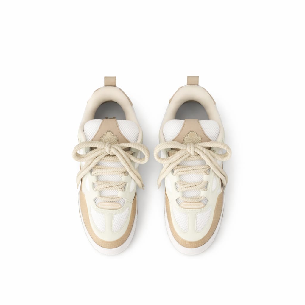 Louis Vuitton LV Skate Sneaker Beige White