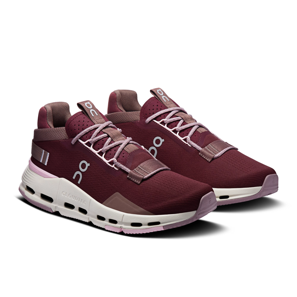 On Running Cloudnova 2 Maroon Peony