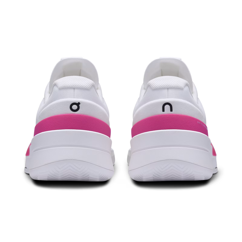 on Running On The Roger in Pink and White