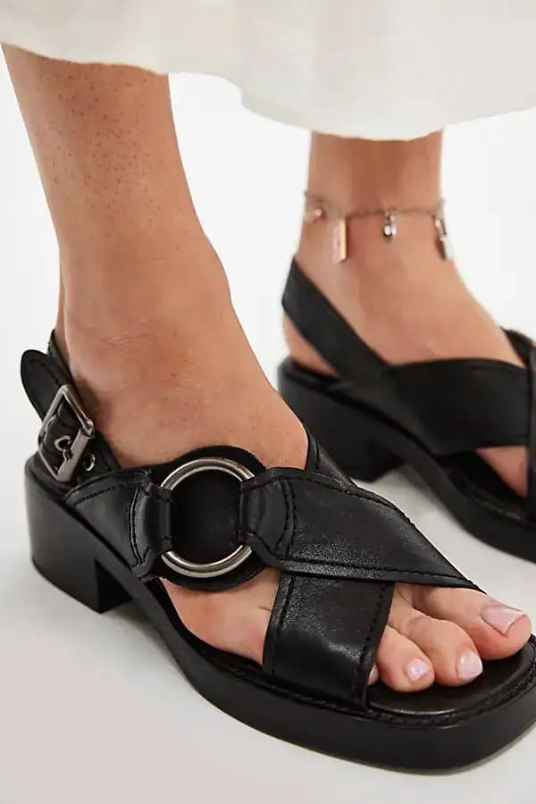jeffrey campbell  becks block heel sandals