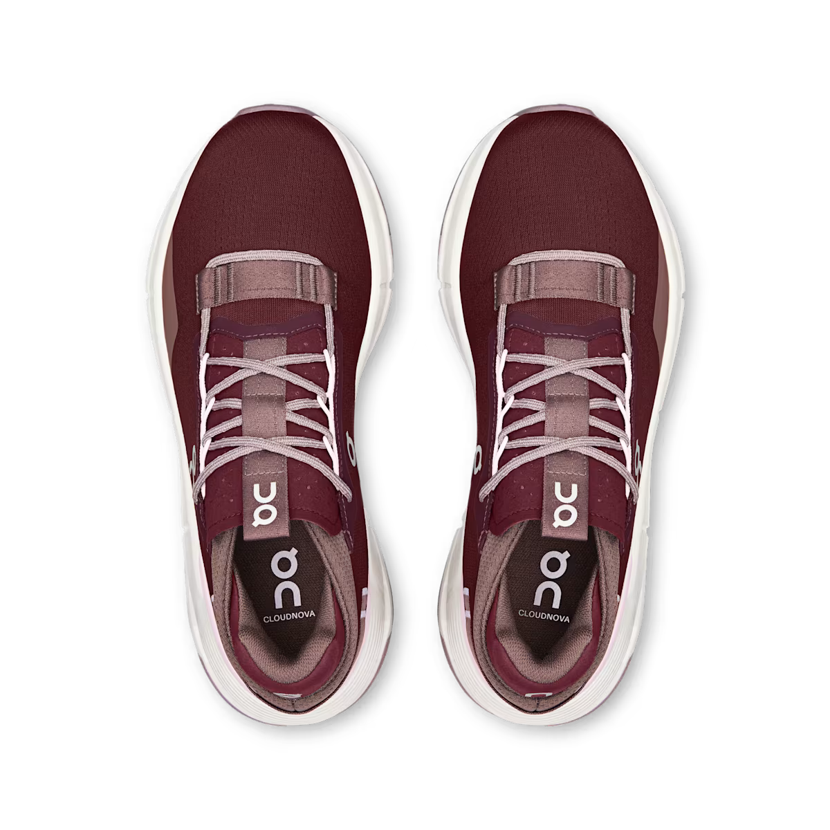 On Running Cloudnova 2 Maroon Peony