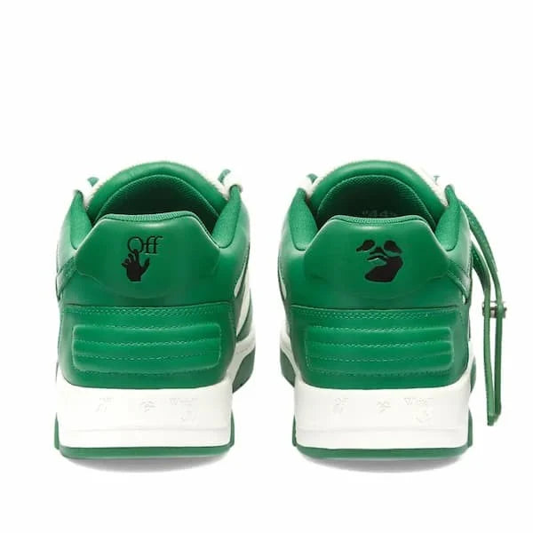 Off-White Out of Office white and green