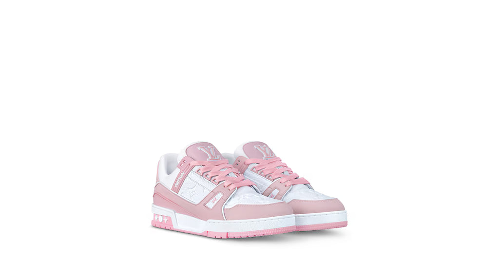 LV Trainer Sneaker pink