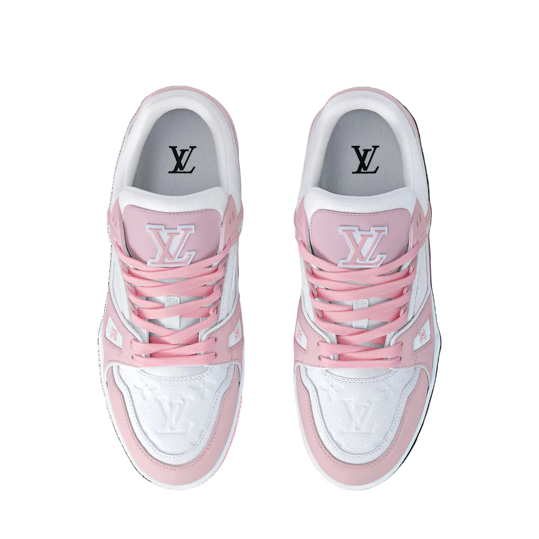 LV Trainer Sneaker pink