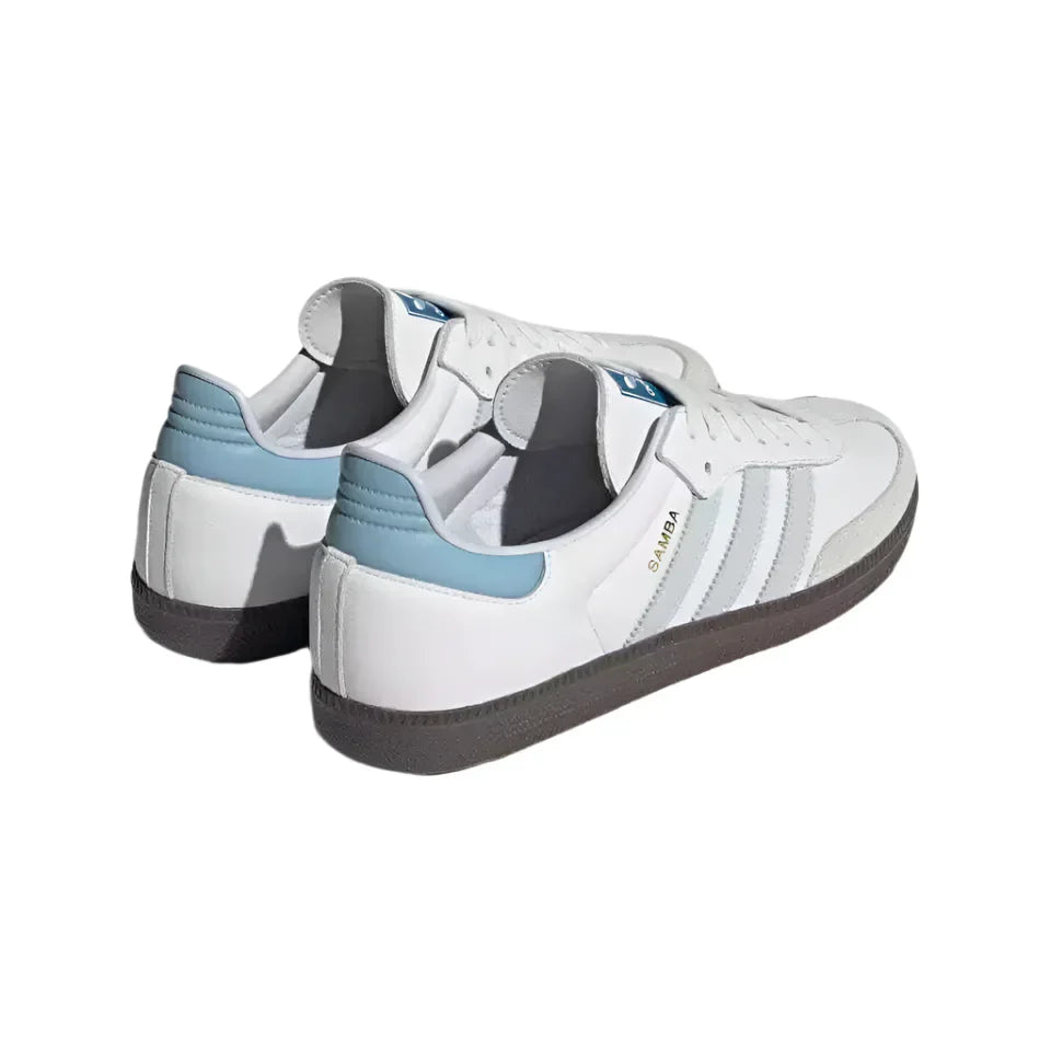 Samba OG White Halo Blue