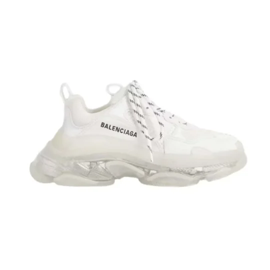Balenciaga Triple S 'Clear Sole White' (Women)
