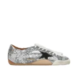 Silver Sequins Black Star