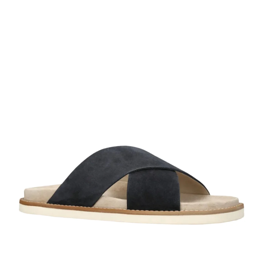 Brunello Cucinelli Crossover Sandal 'Black Suede' (Men)