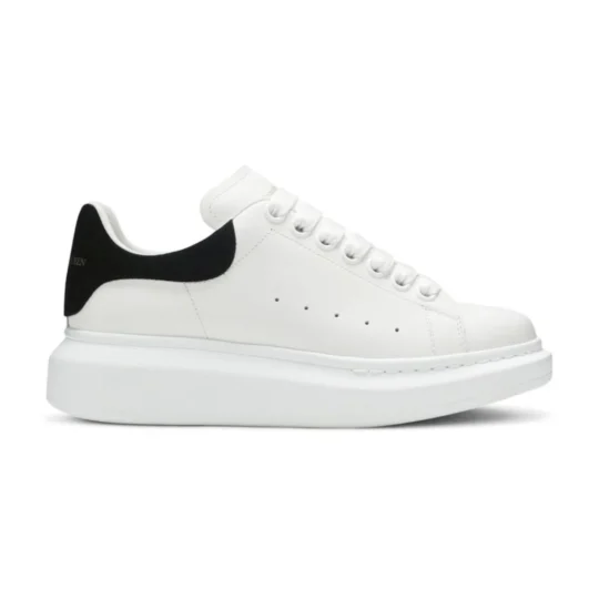 Alexander McQueen Oversized Sneaker 'White Black' (Unisex)