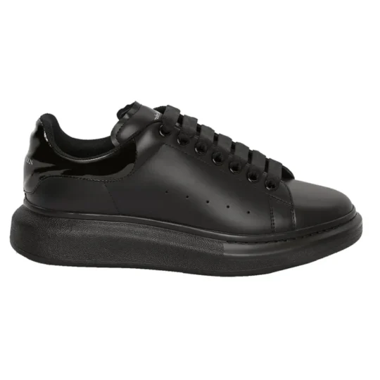 Alexander McQueen Oversized Sneaker 'Black Gloss Heel' (Men)