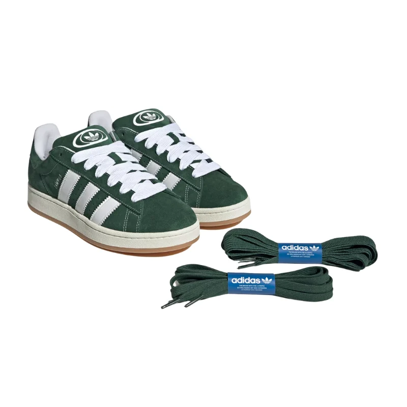 adidas Campus 00s 'Crystal Dark Green Cloud White' (Unisex)