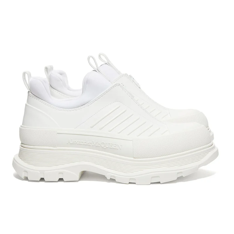 Alexander McQueen Tread Slick Zip-Up 'White' (Men)